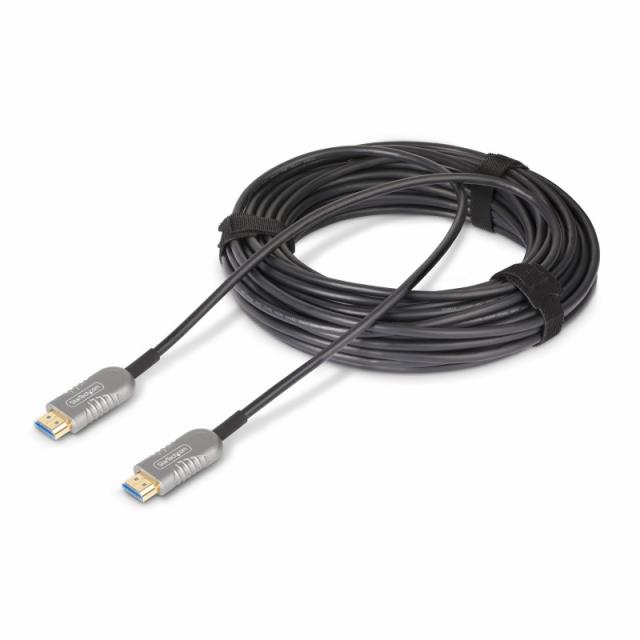 StarTech.com - Cable HDMI 2.1 Híbrido Activo Óptico AOC de 15,2m - CMP Plenum - Cable HDMI 2.0/2.1 de Ultra Alta Velocidad 8K de