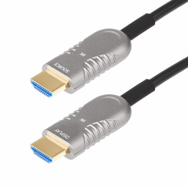 StarTech.com - Cable HDMI 2.1 Híbrido Activo Óptico AOC de 15,2m - CMP Plenum - Cable HDMI 2.0/2.1 de Ultra Alta Velocidad 8K de