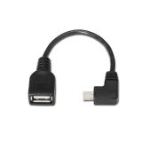 AISENS - A101-0034 cable USB USB 2.0 0,15 m Mini-USB B USB A Negro