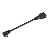 AISENS - A101-0034 cable USB USB 2.0 0,15 m Mini-USB B USB A Negro