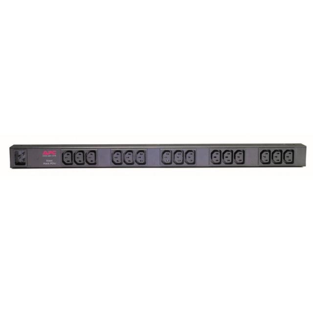 APC - Basic Rack PDU AP9572 unidad de distribución de energía (PDU) 15 salidas AC 0U Negro