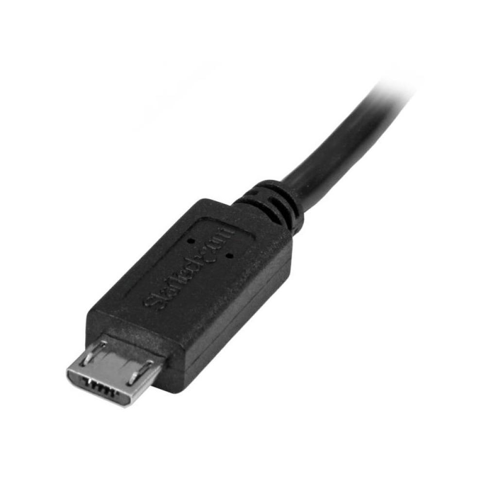 StarTech.com - Cable de 50cm Micro USB de Extensión - Macho a Hembra