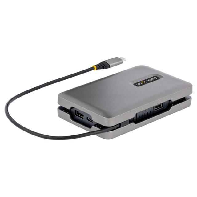 StarTech.com - Adaptador Multipuertos USB-C - Vídeo USB Tipo C con Modo Alt de DP - HDMI 2.0 4K -VGA - Docking Station USB-C par
