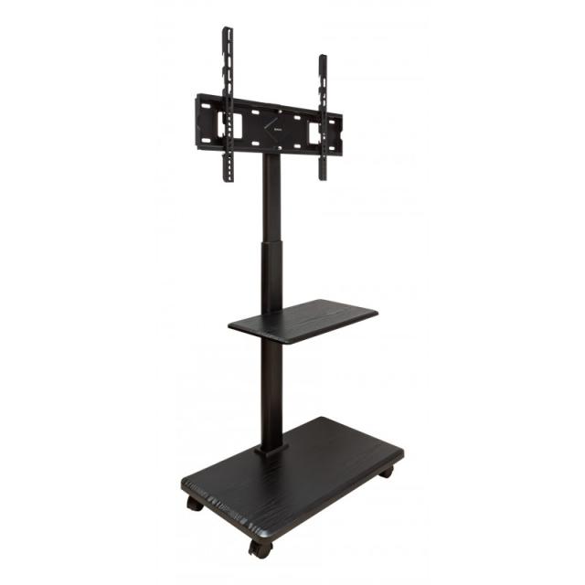 UNYKAch - Soporte De Suelo Universal Móvil Y Con Bandeja UK520B 32?-75? TV / Monitores