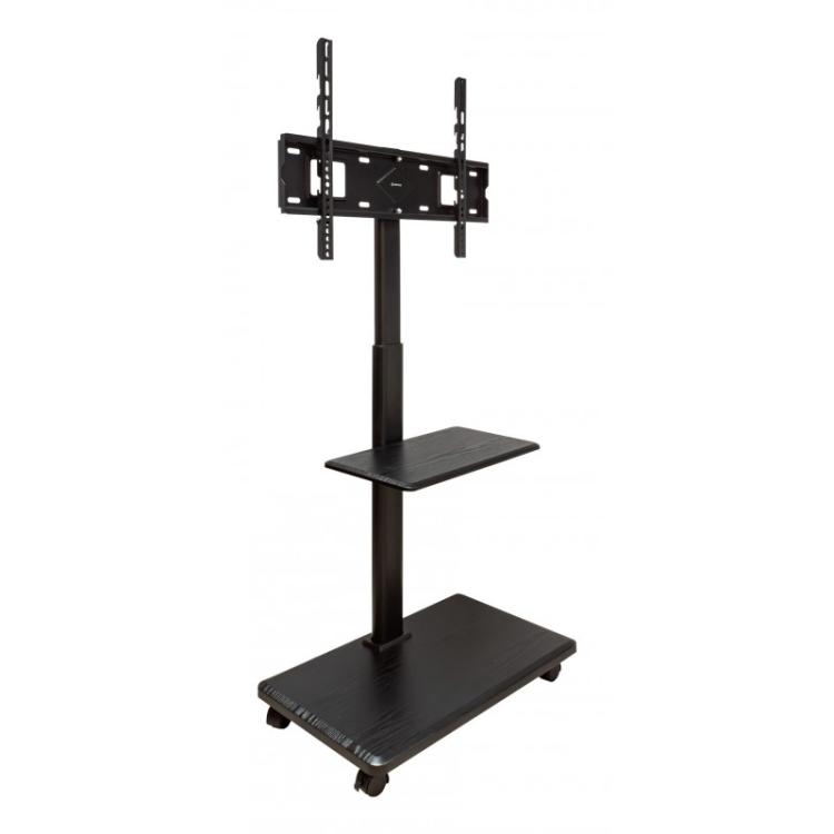 UNYKAch - Soporte De Suelo Universal Móvil Y Con Bandeja UK520B 32?-75? TV / Monitores