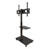 UNYKAch - Soporte De Suelo Universal Móvil Y Con Bandeja UK520B 32?-75? TV / Monitores