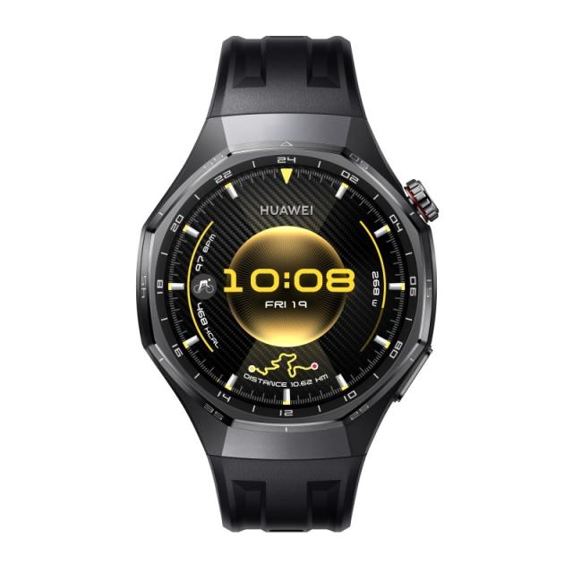 Huawei - WATCH GT6 PRO 3,73 cm (1.47") AMOLED 46 mm Digital 466 x 466 Pixeles Pantalla táctil Negro GPS (satélite)