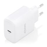 AISENS - Cargador GaN 45W, 1xUSB-C PD3.0, Blanco