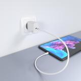 AISENS - Cargador GaN 45W, 1xUSB-C PD3.0, Blanco