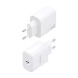 AISENS - Cargador GaN 45W, 1xUSB-C PD3.0, Blanco