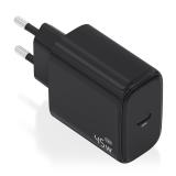 AISENS - Cargador GaN 45W, 1xUSB-C PD3.0, Negro