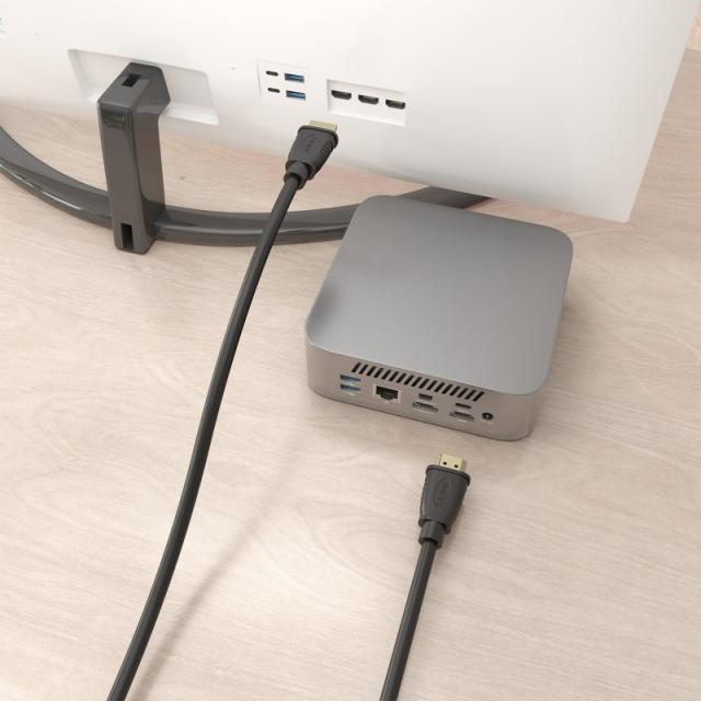 AISENS - Cable HDMI V2.1 CCS Ultra Alta Velocidad / HEC 8K@60Hz 48Gbps, A/M-A/M, Negro, 7.0m