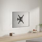 AISENS - Soporte Eco Giratorio, Inclinable Para Monitor/TV 30kg (2 Pivotes) De 23"-65", Negro