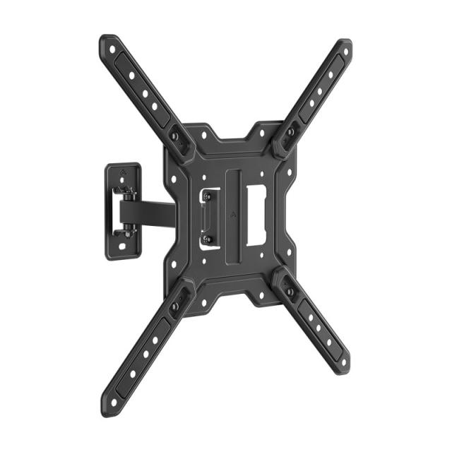 AISENS - Soporte Eco Giratorio, Inclinable Para Monitor/TV 30kg (2 Pivotes) De 23"-65", Negro