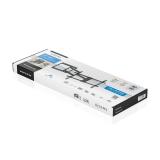 AISENS - Soporte Pro Giratorio, Inclinable y Nivelable para Monitor/TV 50kg de 43"-80", Negro