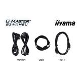iiyama - G2441HSU-B1 pantalla para PC 60,5 cm (23.8") 1920 x 1080 Pixeles Full HD LED Negro