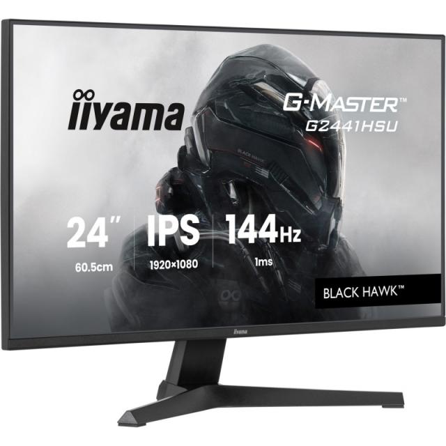 iiyama - G2441HSU-B1 pantalla para PC 60,5 cm (23.8") 1920 x 1080 Pixeles Full HD LED Negro