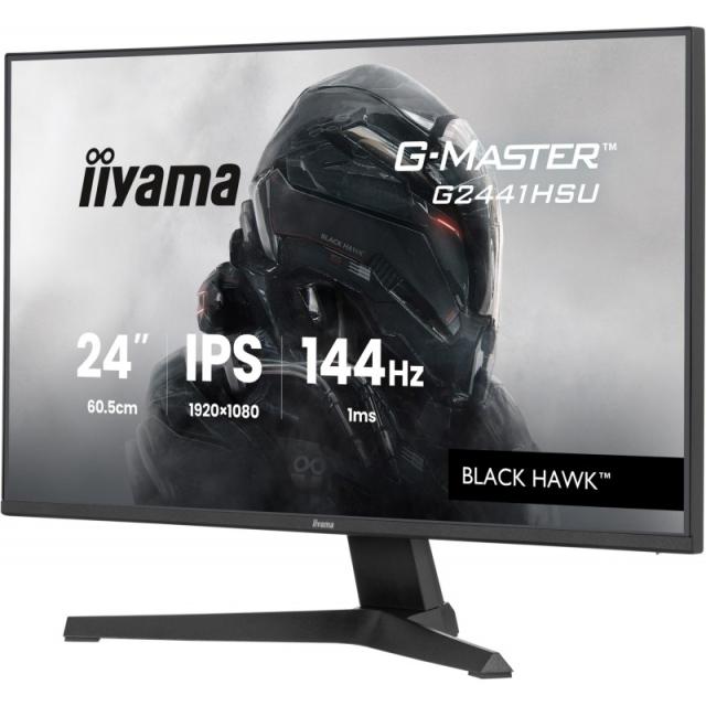 iiyama - G2441HSU-B1 pantalla para PC 60,5 cm (23.8") 1920 x 1080 Pixeles Full HD LED Negro