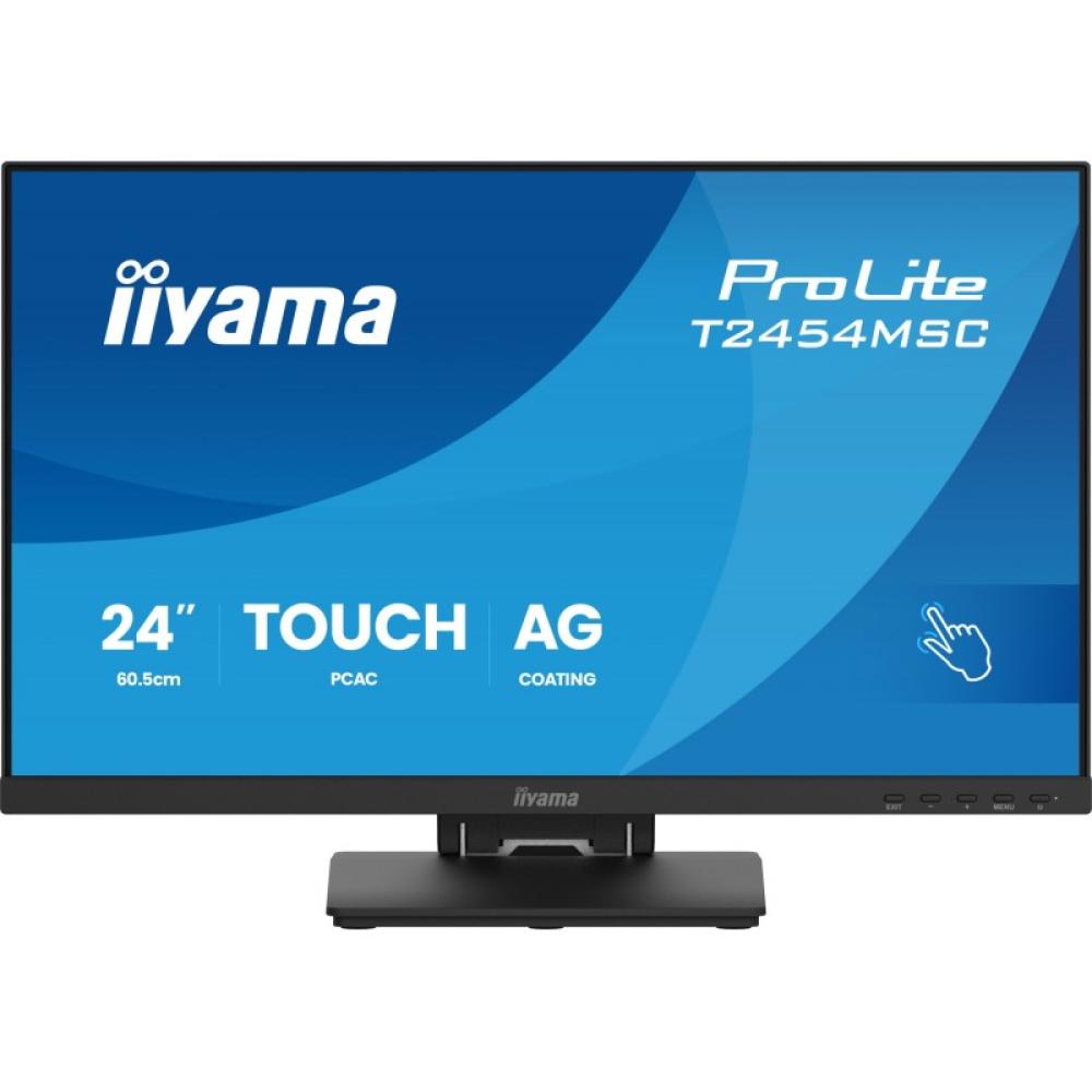 iiyama - ProLite T2454MSC-B3AG pantalla para PC 60,5 cm (23.8") 1920 x 1080 Pixeles Full HD LED Pantalla táctil Multi-usuario Ne