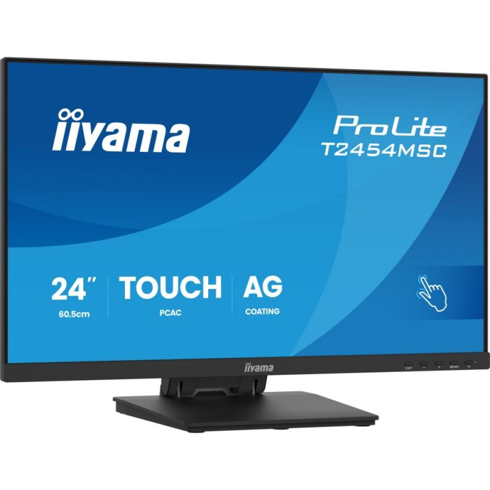 iiyama - ProLite T2454MSC-B3AG pantalla para PC 60,5 cm (23.8") 1920 x 1080 Pixeles Full HD LED Pantalla táctil Multi-usuario Ne