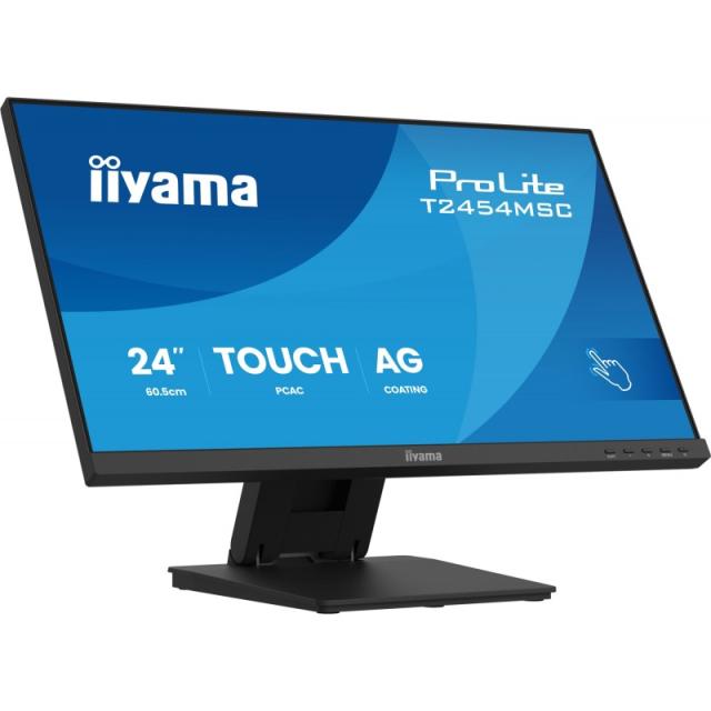 iiyama - ProLite T2454MSC-B3AG pantalla para PC 60,5 cm (23.8") 1920 x 1080 Pixeles Full HD LED Pantalla táctil Multi-usuario Ne