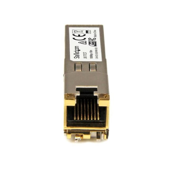 StarTech.com - Módulo Transceptor SFP Compatible con el Modelo J8177C de HPE - 1000BASE-T - SFP a RJ45 Cat6 / Cat5e - SFP Ethern