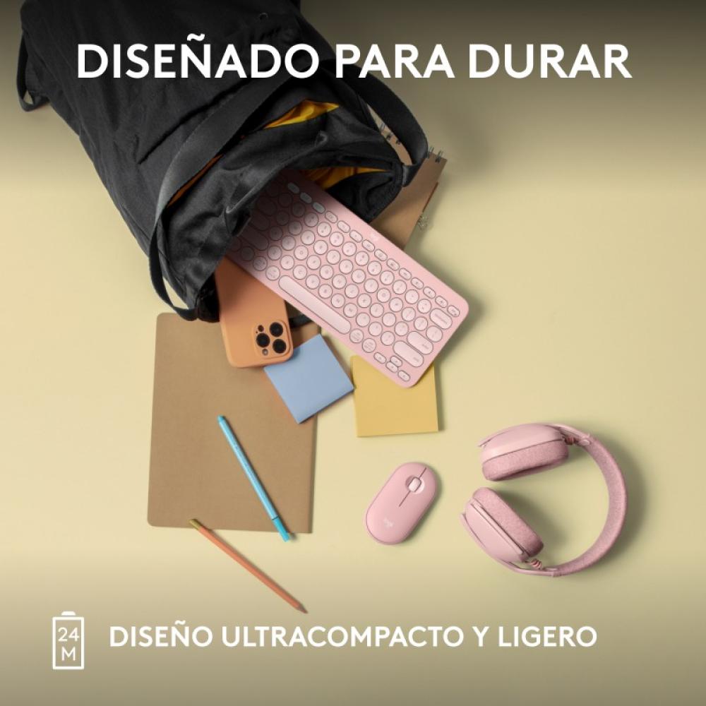 Logitech - 910-007014 ratón Viajes Ambidextro RF Wireless + Bluetooth Óptico 4000 DPI