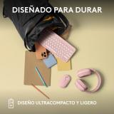 Logitech - 910-007014 ratón Viajes Ambidextro RF Wireless + Bluetooth Óptico 4000 DPI