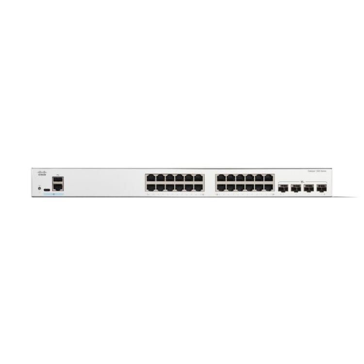 Cisco - C1300-24T-4X switch Gestionado L2/L3 Gigabit Ethernet (10/100/1000) Blanco