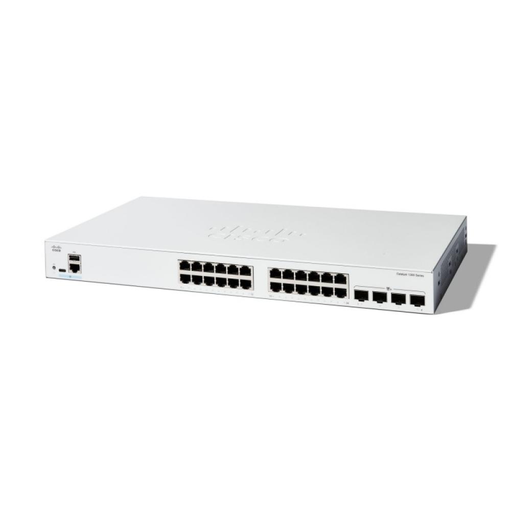 Cisco - C1300-24T-4X switch Gestionado L2/L3 Gigabit Ethernet (10/100/1000) Blanco