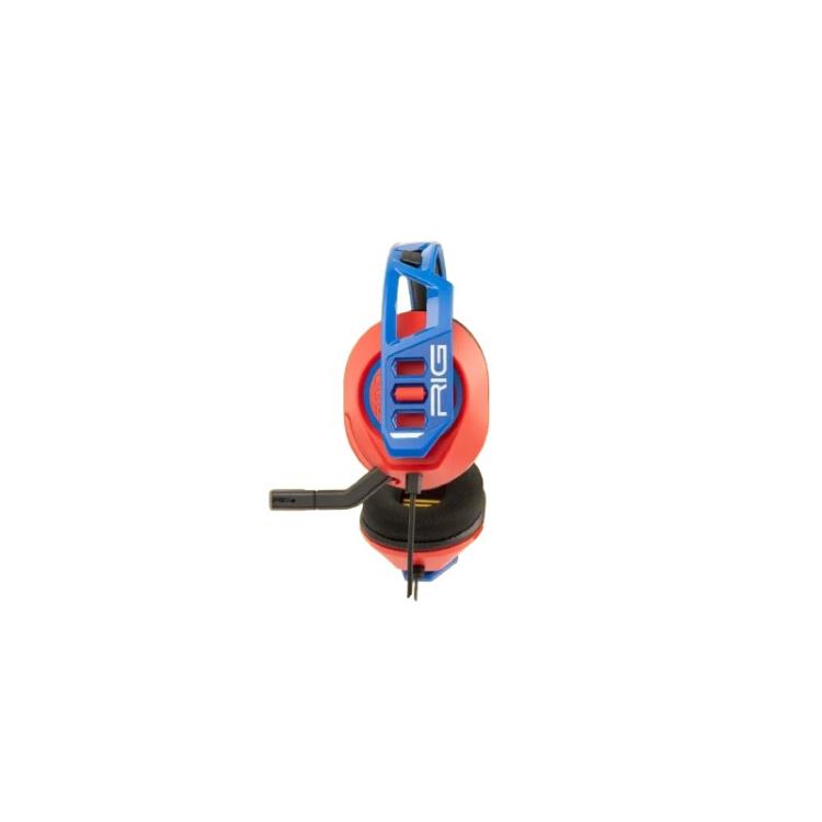 NACON - RIG 300 Pro HN Auriculares Alámbrico Diadema Juego Azul, Rojo