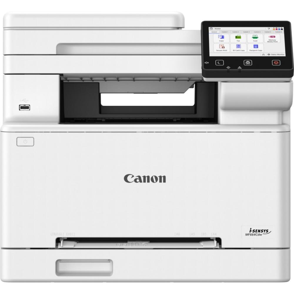 Canon - i-SENSYS MF664Cdw Laser A4 1200 x 1200 DPI 25 ppm Wifi