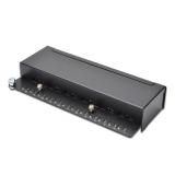 Digitus - Panel de conexión CAT 6A de sobremesa, clase EA, apantallado, negro