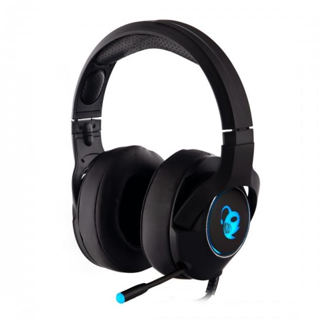Deep Gaming - RGB Pro Deep Chroma Auriculares Alámbrico Diadema Juego USB tipo A Negro