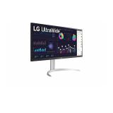 LG - 34WQ650-W pantalla para PC 86,4 cm (34") 2560 x 1080 Pixeles WFHD LCD Plata, Blanco