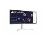 LG - 34WQ650-W pantalla para PC 86,4 cm (34") 2560 x 1080 Pixeles WFHD LCD Plata, Blanco