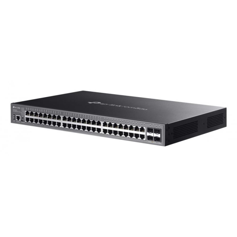 TP-Link - Omada SG5452XMPP switch Gestionado L3 Gigabit Ethernet (10/100/1000) Energía sobre Ethernet (PoE) Negro