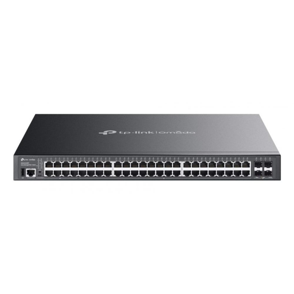 TP-Link - Omada SG5452XMPP switch Gestionado L3 Gigabit Ethernet (10/100/1000) Energía sobre Ethernet (PoE) Negro