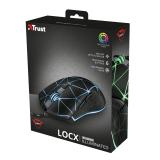Trust - GXT 133 Locx ratón Juego mano derecha USB tipo A Óptico 4000 DPI