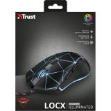 Trust - GXT 133 Locx ratón Juego mano derecha USB tipo A Óptico 4000 DPI