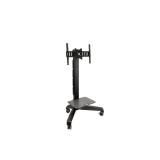 Ergotron - Neo-Flex Mobile MediaCenter VHD Negro Panel plano Carro multimedia