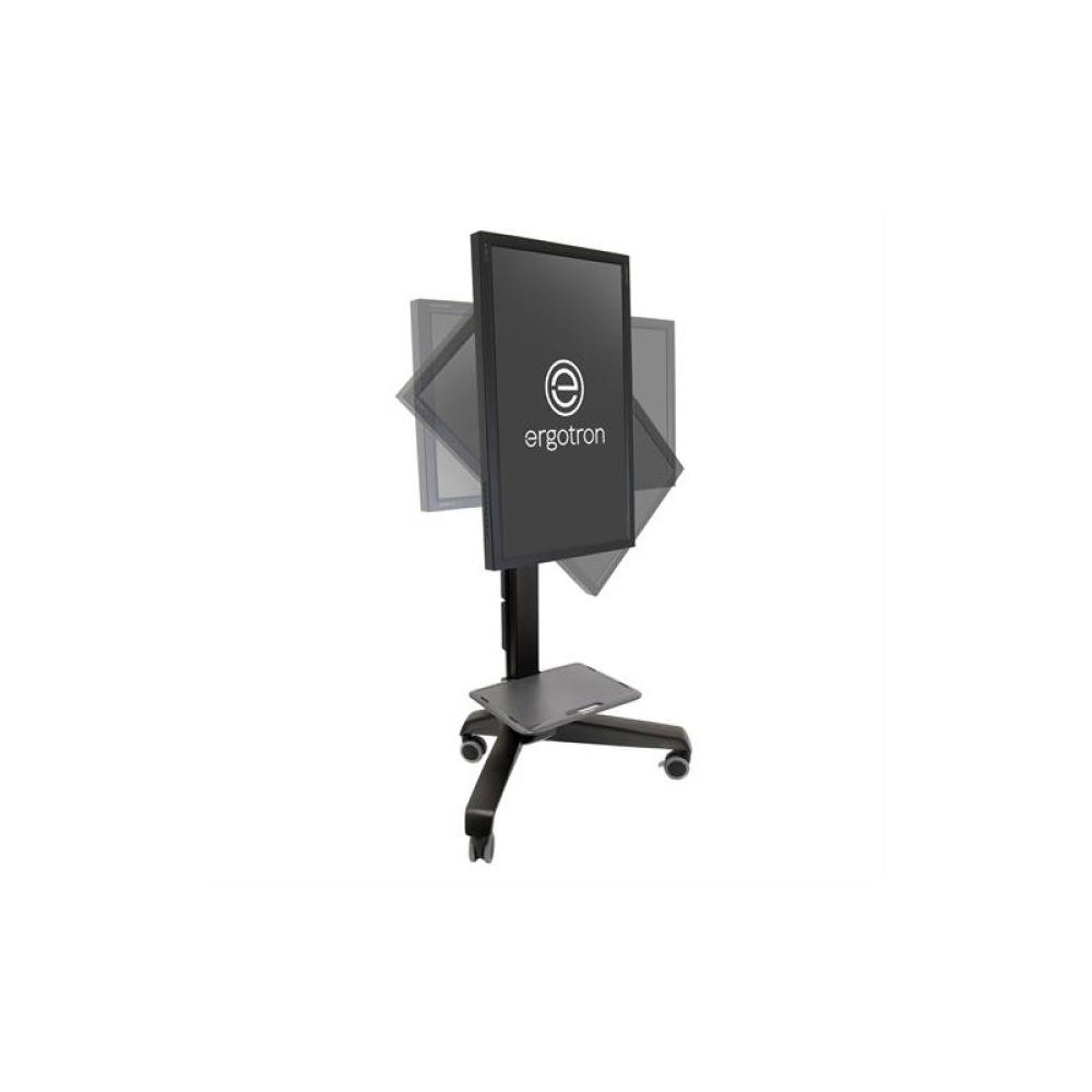 Ergotron - Neo-Flex Mobile MediaCenter VHD Negro Panel plano Carro multimedia