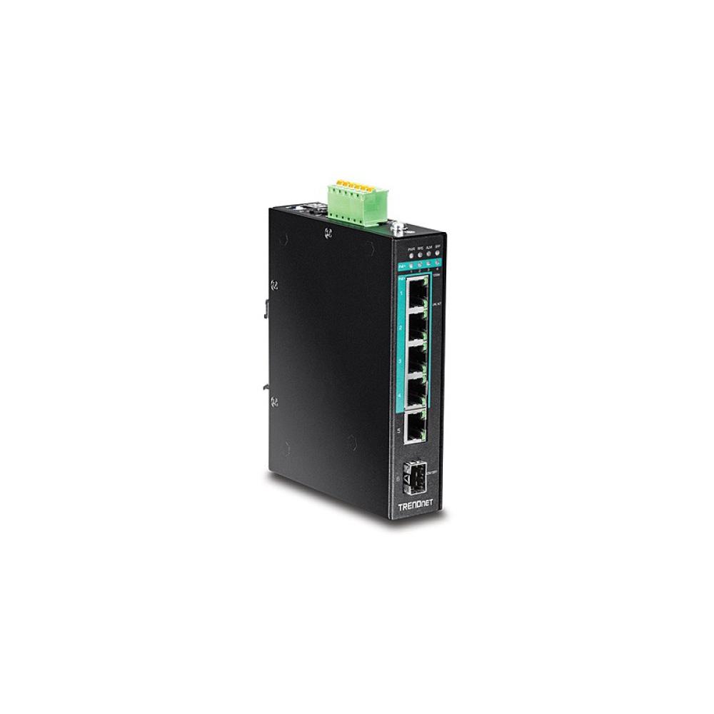 Trendnet - TI-PG541 switch No administrado L2 Gigabit Ethernet (10/100/1000) Energía sobre Ethernet (PoE) Negro
