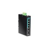 Trendnet - TI-PG541 switch No administrado L2 Gigabit Ethernet (10/100/1000) Energía sobre Ethernet (PoE) Negro