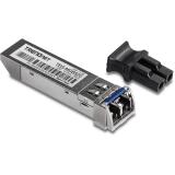 Trendnet - TEG-MGBS20 convertidor de medio 1250 Mbit/s 1310 nm Monomodo Negro, Acero inoxidable