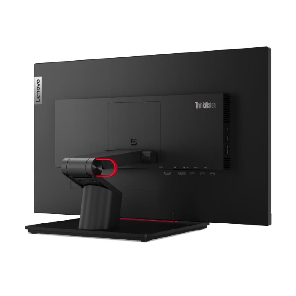 Lenovo - ThinkVision T24t-20 LED display 60,5 cm (23.8") 1920 x 1080 Pixeles Full HD Pantalla táctil Capacitiva Negro