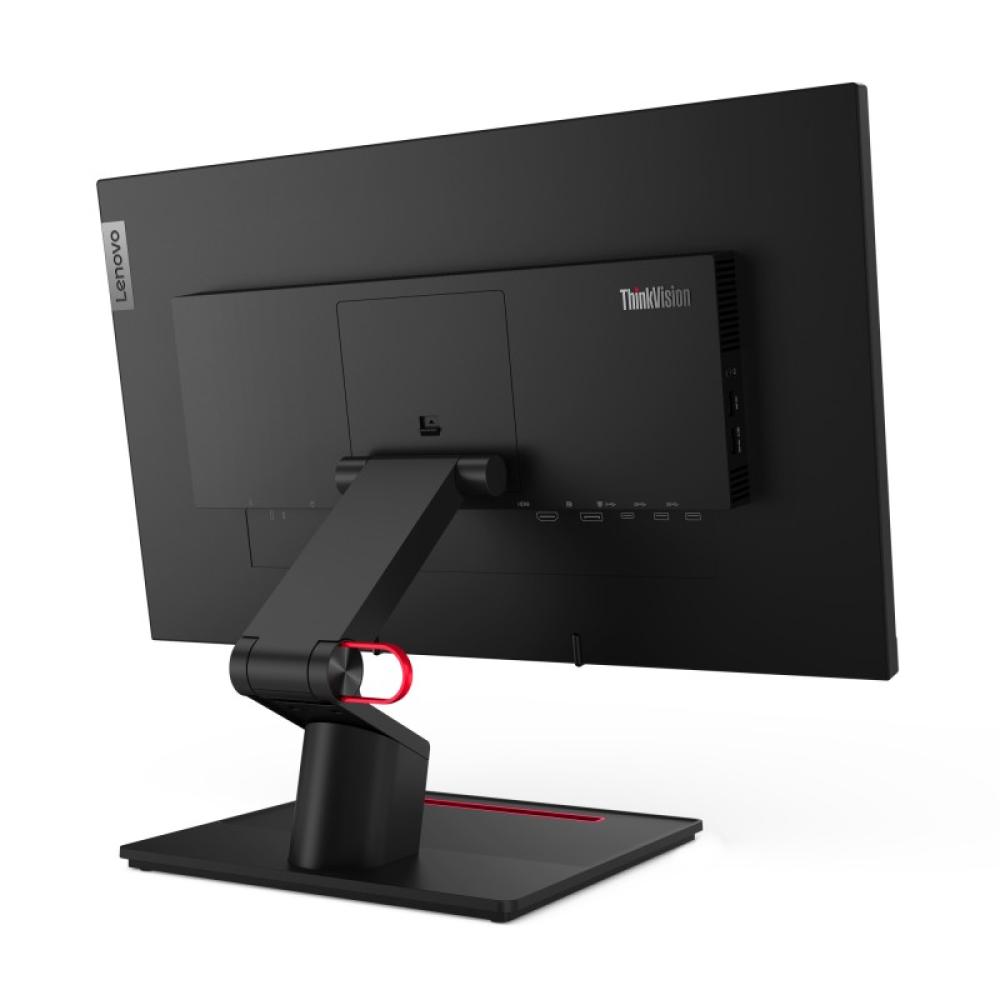 Lenovo - ThinkVision T24t-20 LED display 60,5 cm (23.8") 1920 x 1080 Pixeles Full HD Pantalla táctil Capacitiva Negro