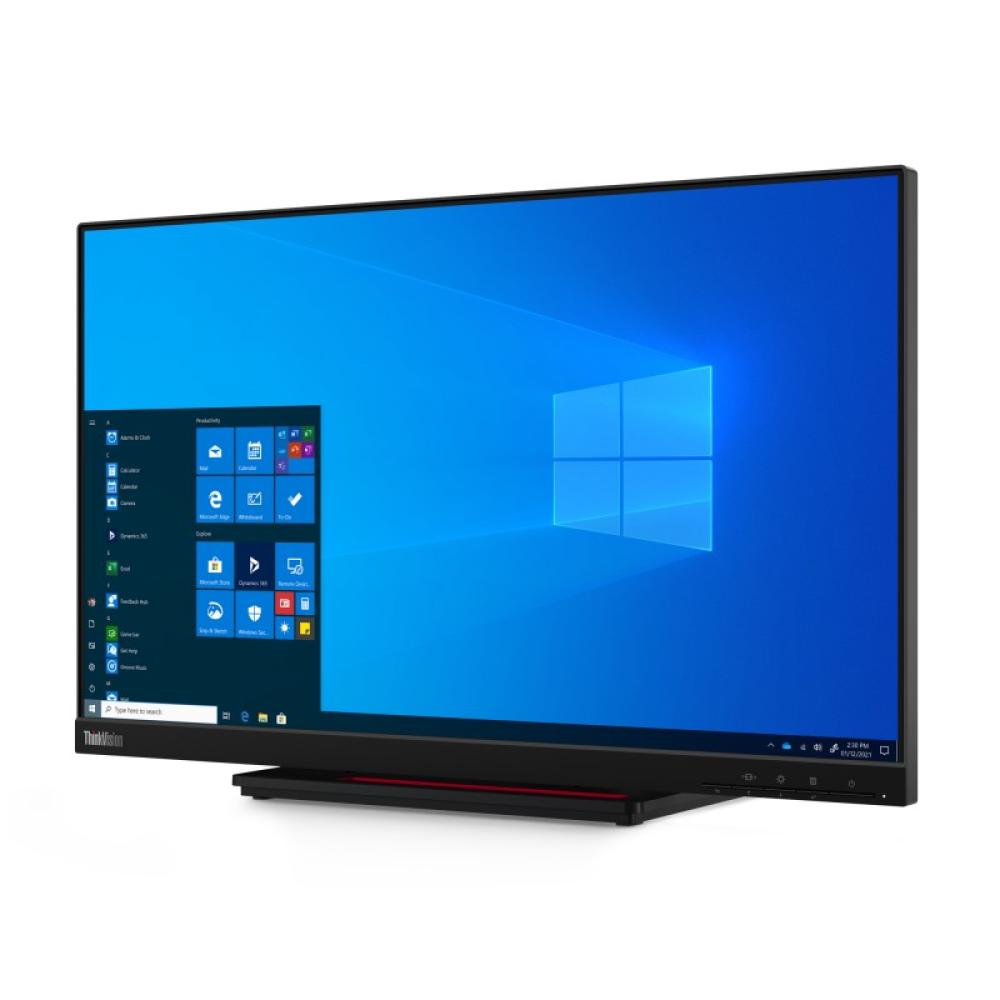 Lenovo - ThinkVision T24t-20 LED display 60,5 cm (23.8") 1920 x 1080 Pixeles Full HD Pantalla táctil Capacitiva Negro