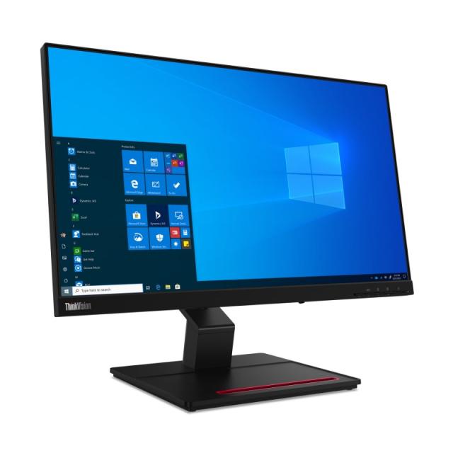 Lenovo - ThinkVision T24t-20 LED display 60,5 cm (23.8") 1920 x 1080 Pixeles Full HD Pantalla táctil Capacitiva Negro