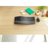 Logitech - 920-010350 teclado Oficina Bluetooth QWERTY Español Grafito